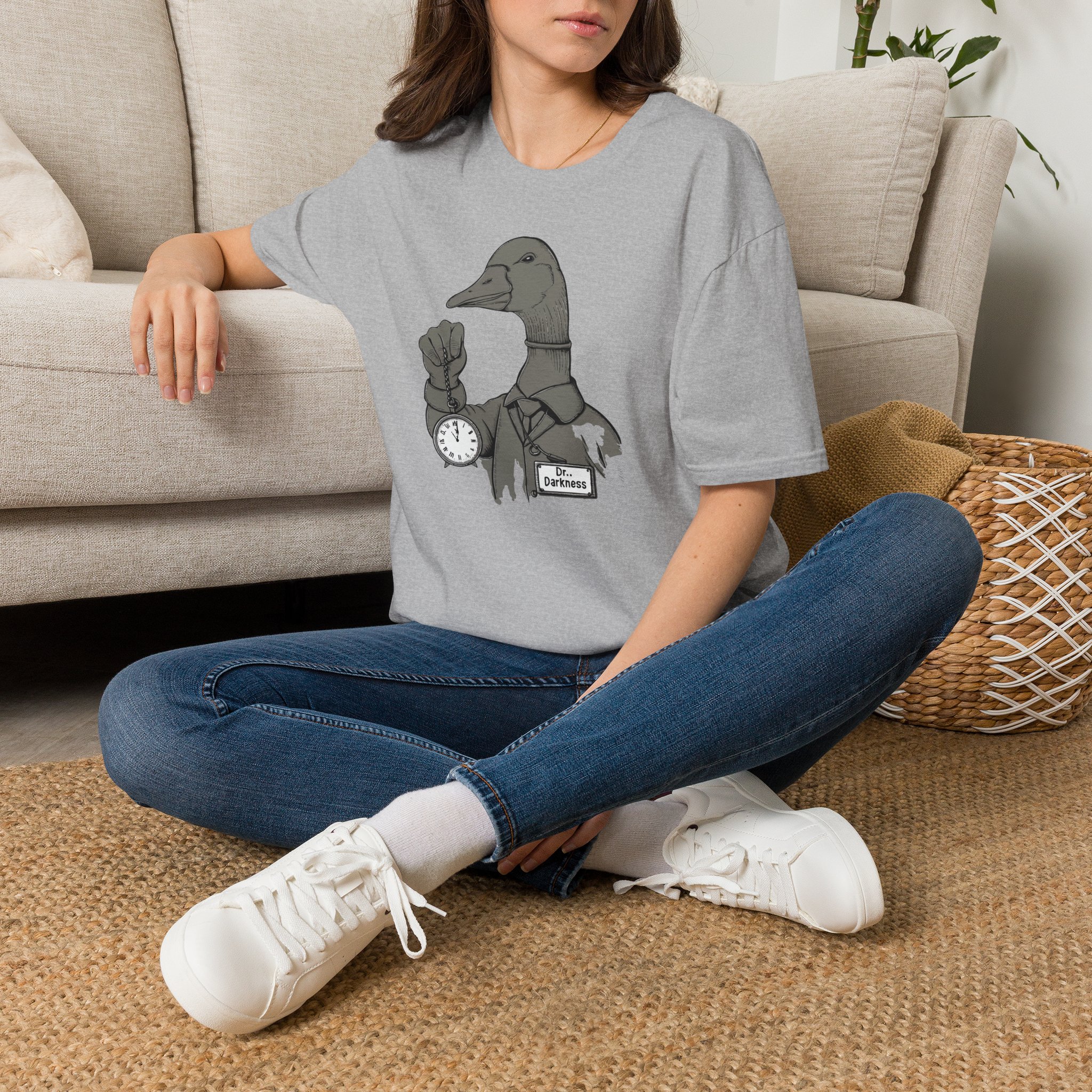 Goose Dr Darkness Lot Shirt Unisex Softstyle - Image 10