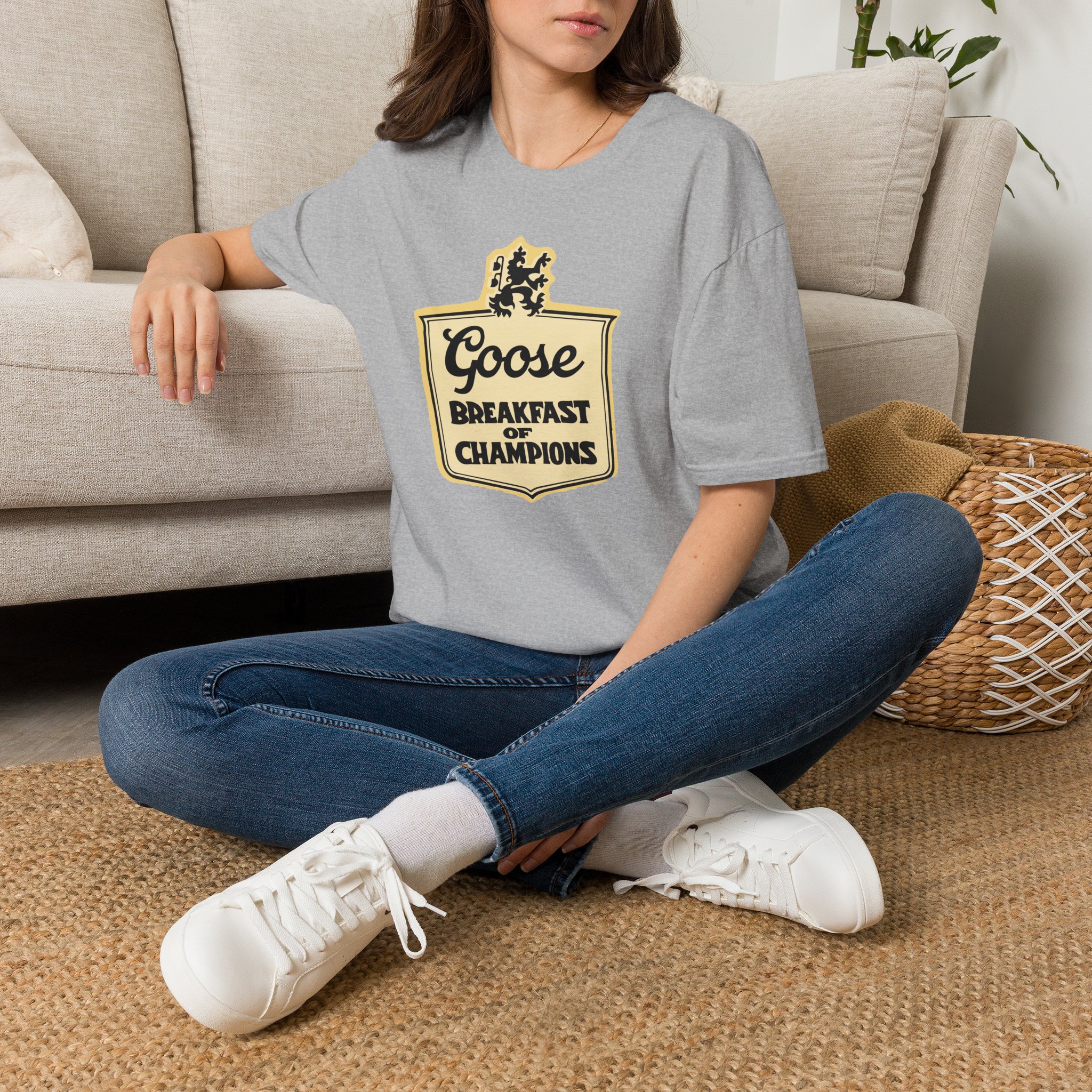 Goose Breakfast of Champions Lot Shirt Unisex Softstyle - Image 10