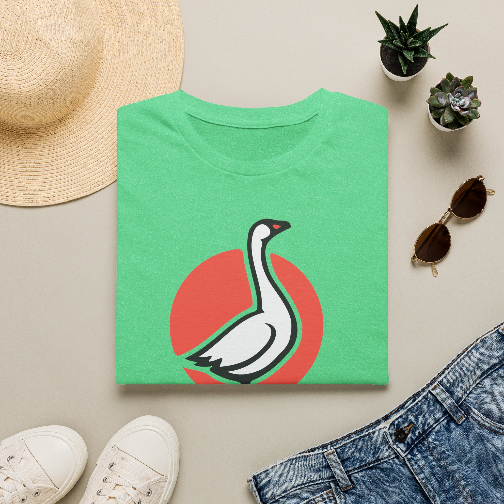 Goose Big Sunshine Lot Shirt Unisex Softstyle - Image 29
