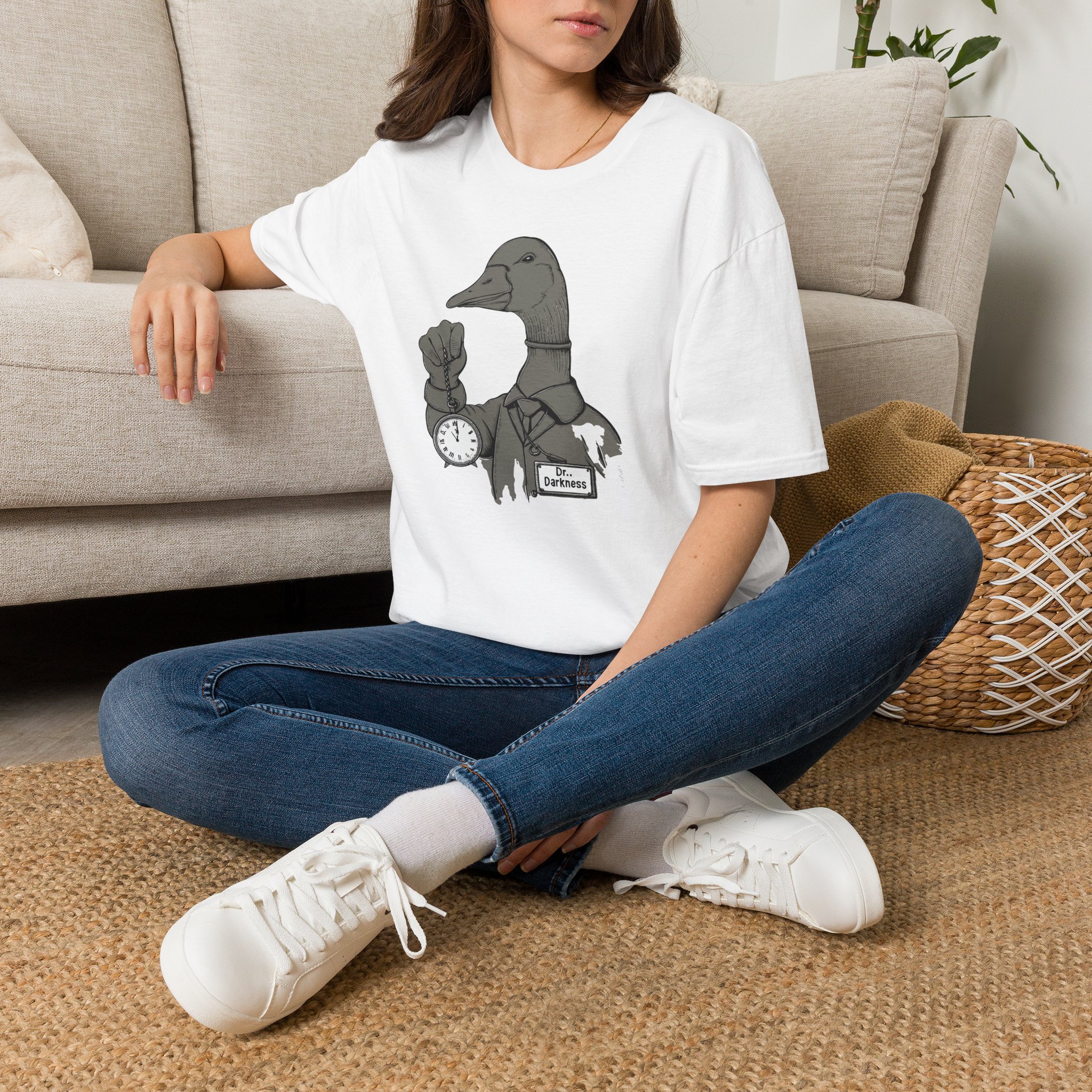 Goose Dr Darkness Lot Shirt Unisex Softstyle - Image 2