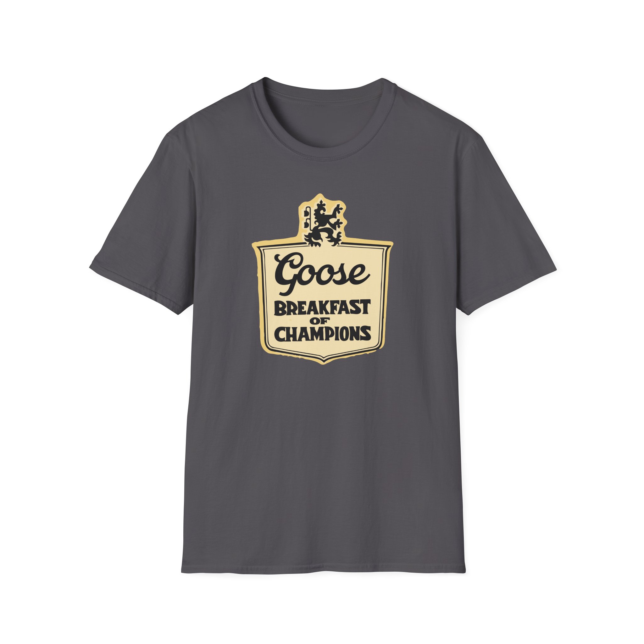 Goose Breakfast of Champions Lot Shirt Unisex Softstyle - Image 43