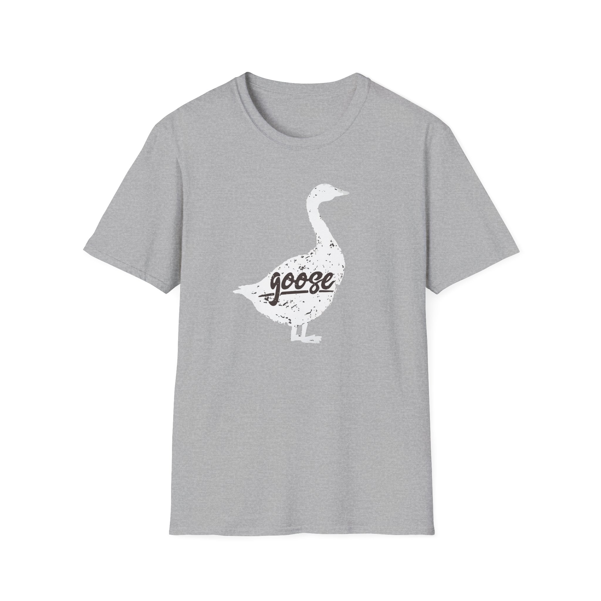 Goose White Goose Lot Shirt Unisex Softstyle - Image 7