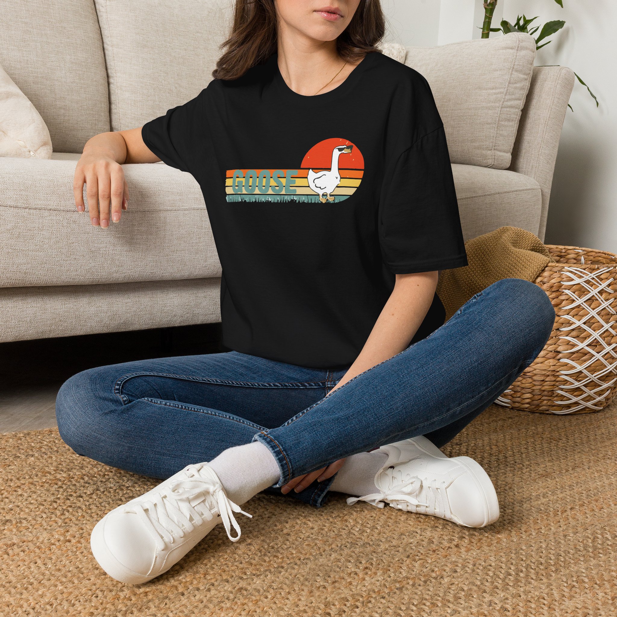 Goose Retro Lot Shirt Unisex Softstyle - Image 6