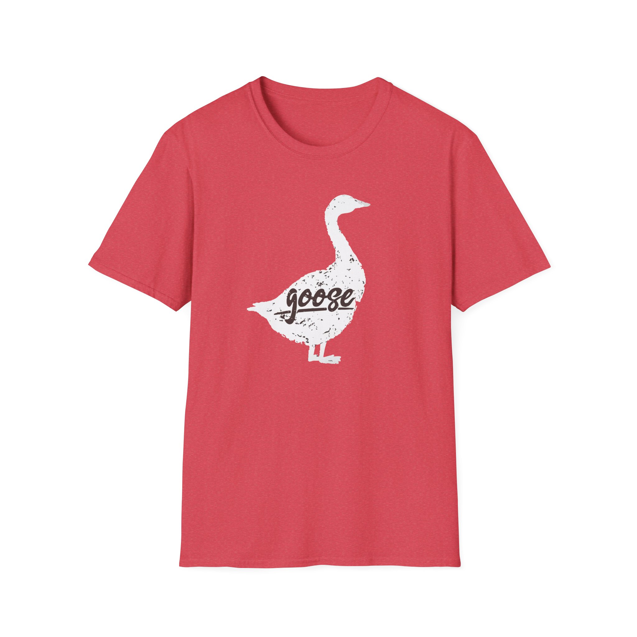 Goose White Goose Lot Shirt Unisex Softstyle - Image 63
