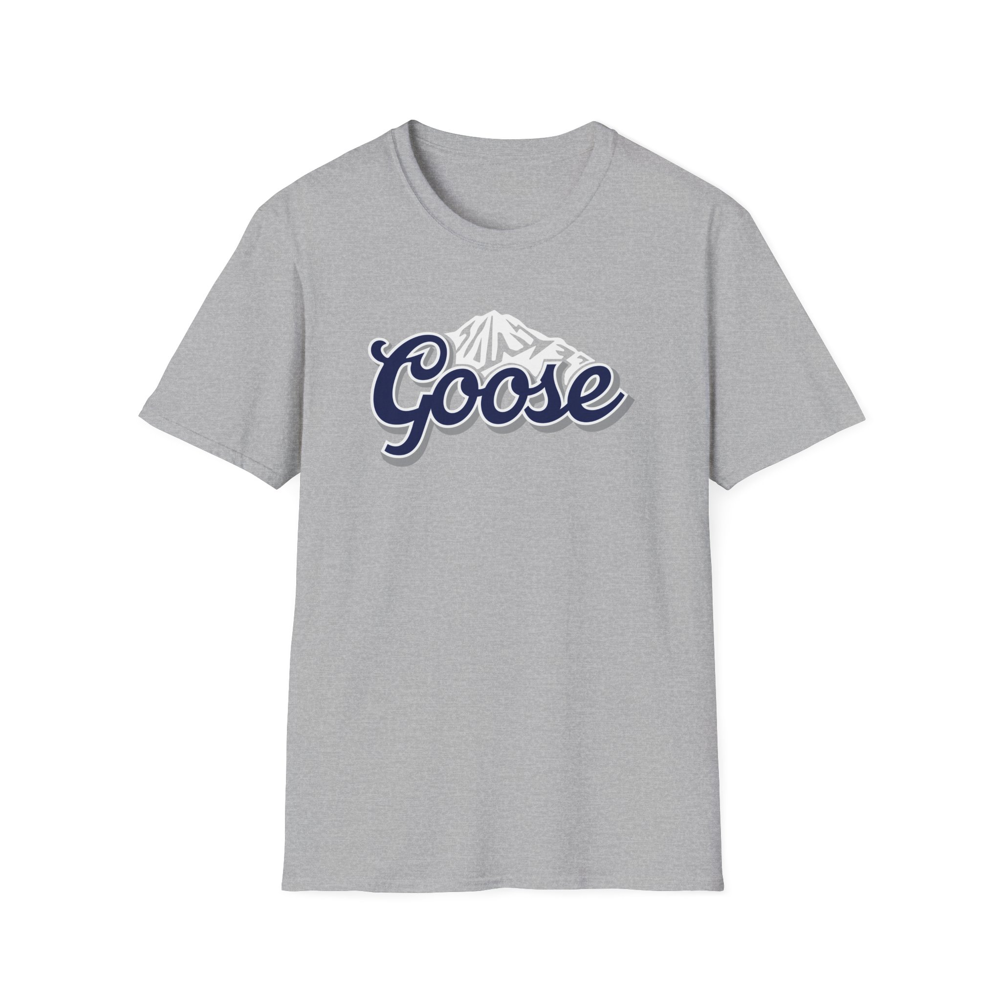 Goose Coors Blue Mountain Lot Shirt Unisex Softstyle - Image 7