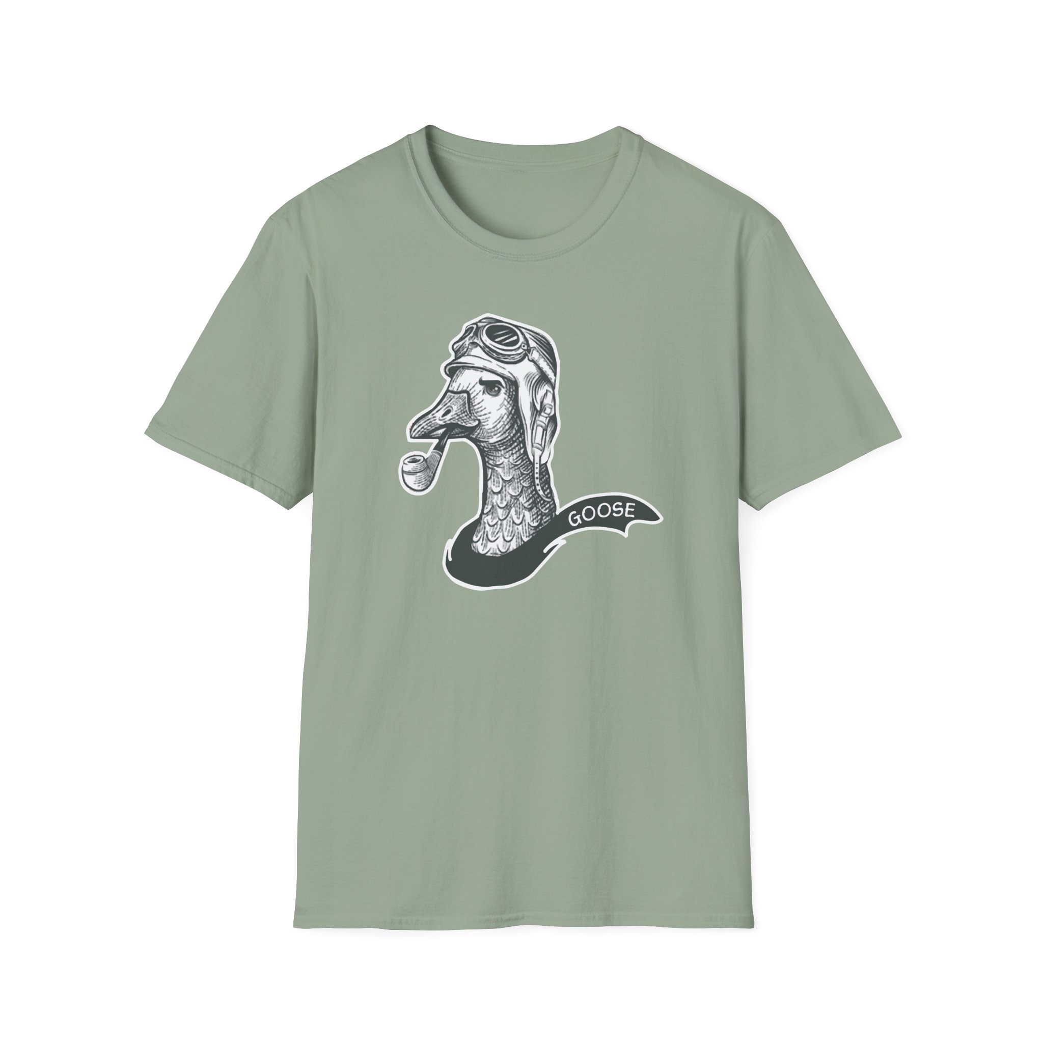 Goose Pilot Lot Shirt Unisex Softstyle - Image 27