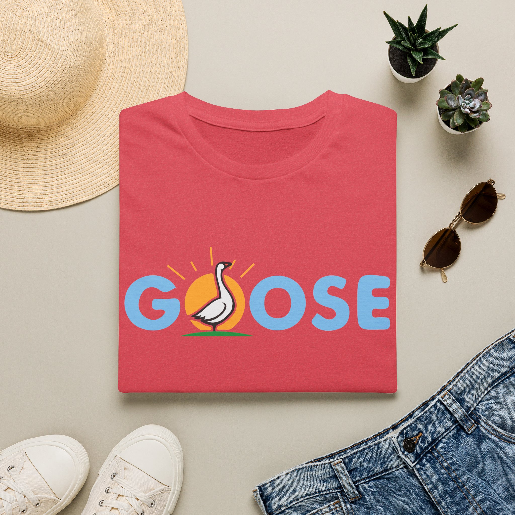Goose Sunshine Lot Shirt Unisex Softstyle - Image 61