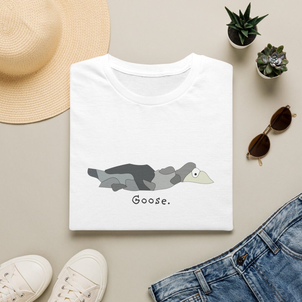 Goose Stained Glass Lot Shirt Unisex Softstyle T-Shirt