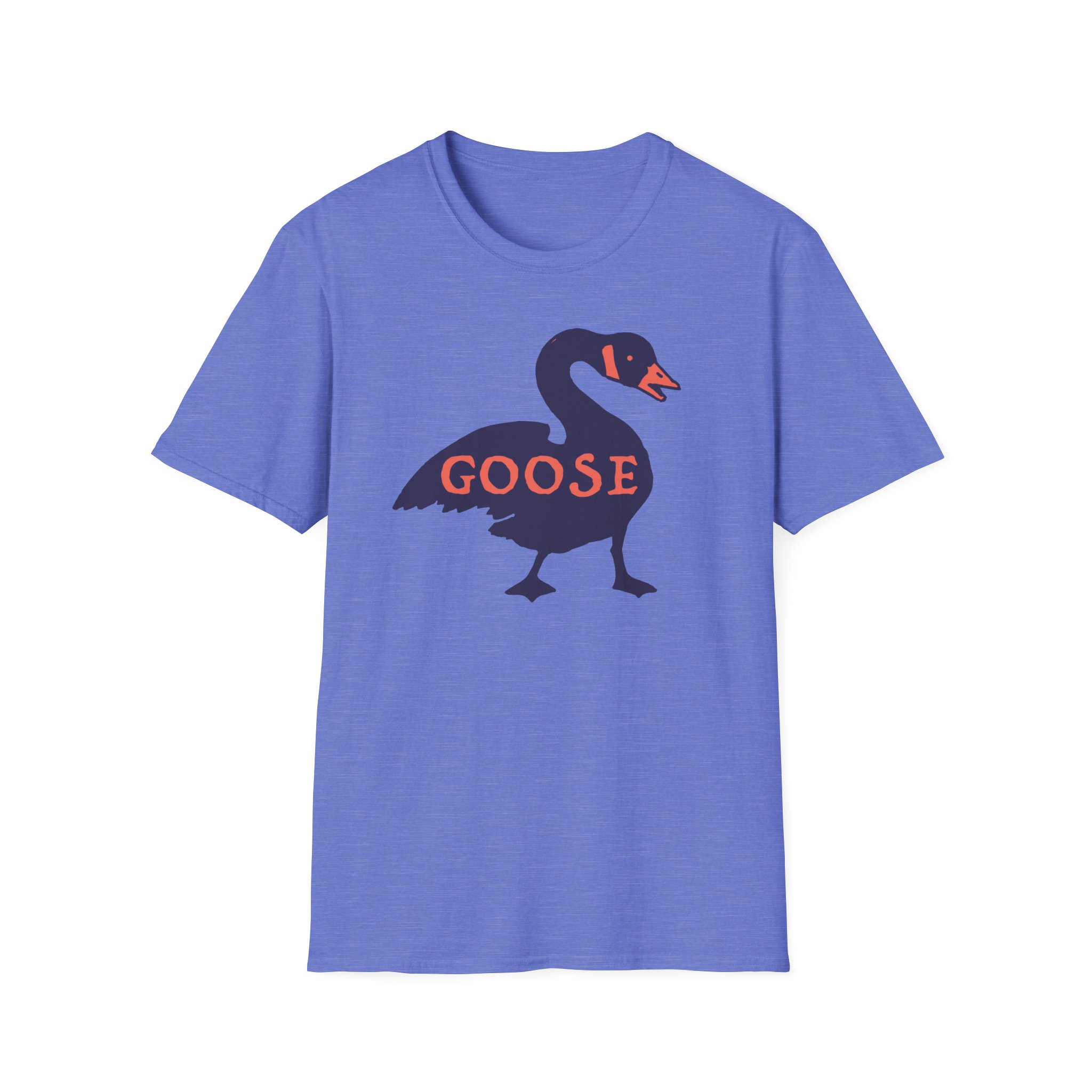 Goose Violet Orange Lot Shirt Unisex Softstyle - Image 39