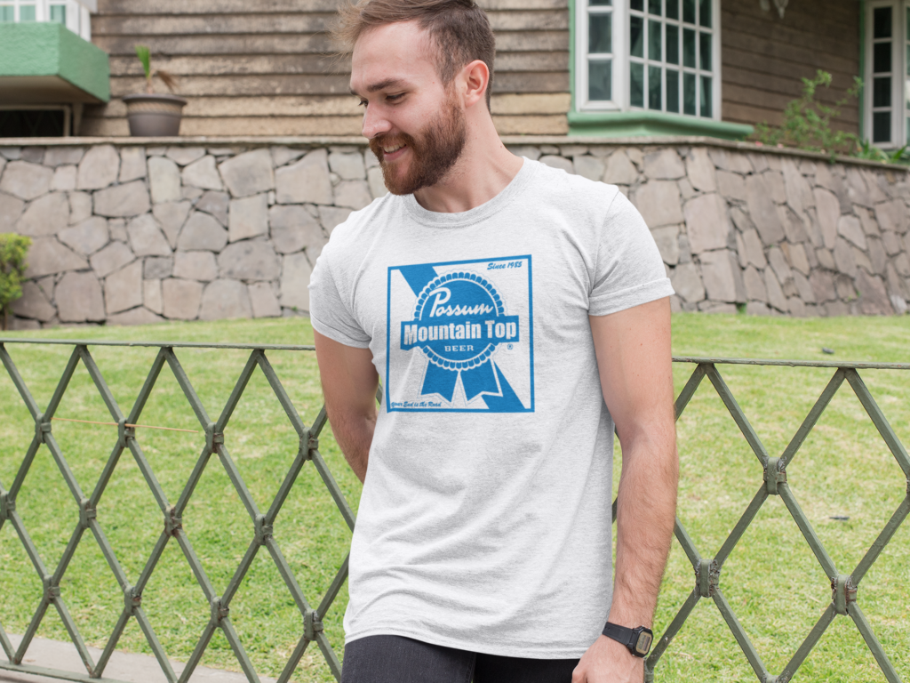 Possum Pabst Blue Ribbon Spoof Phish Lot Shirt